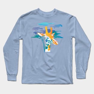 giraffe deco Long Sleeve T-Shirt